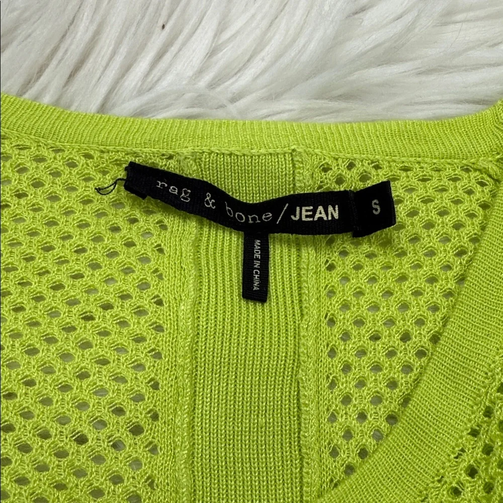 Rag & Bone Island Raglan Pullover Green - Picture 5 of 5